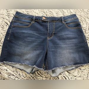 Thorn Women’s Curvy Fit Denim Shorts Size 12